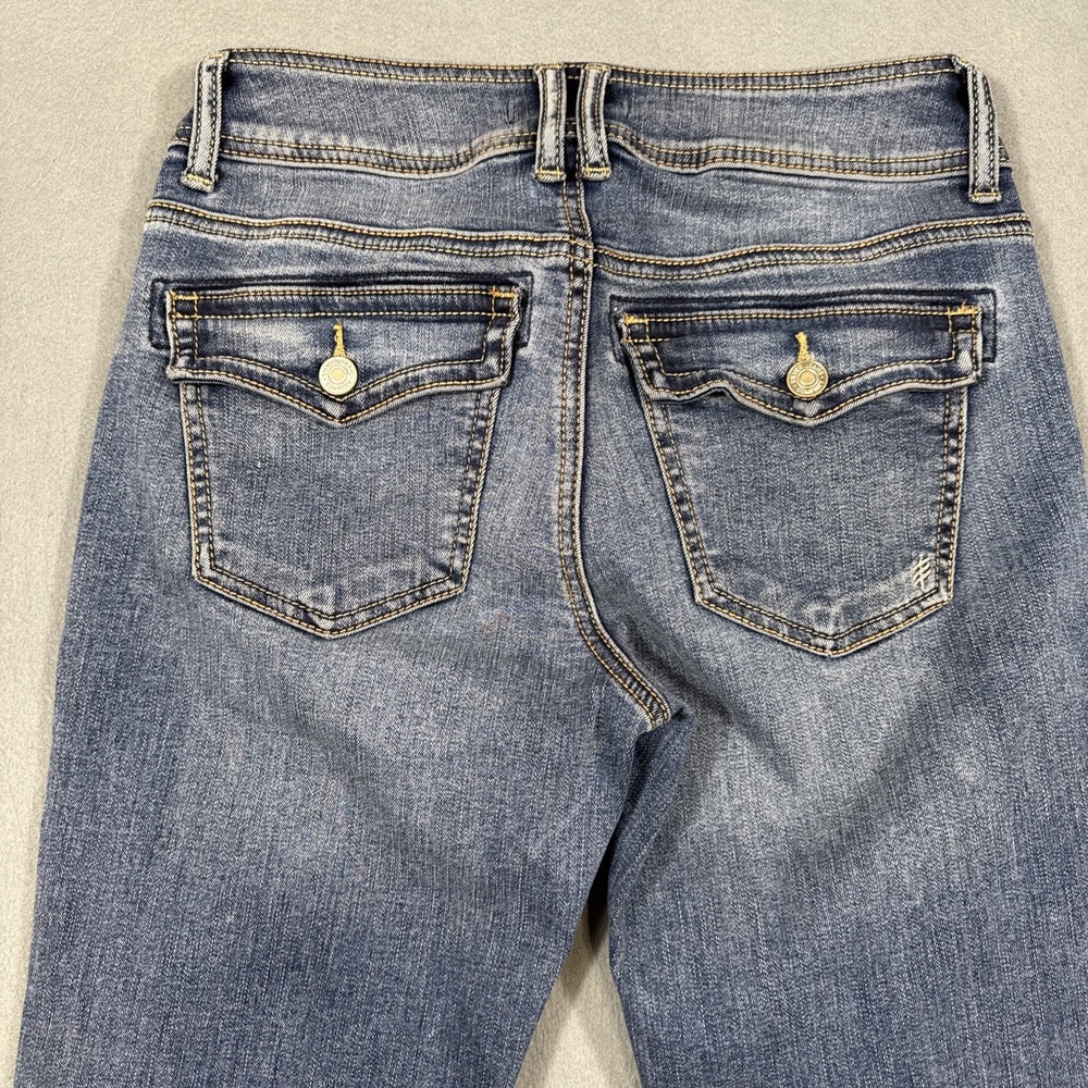 Silver Jeans Co. Jeans Mens 27x28 Blue Suki Slim Boot Bootcut Stretch Denim